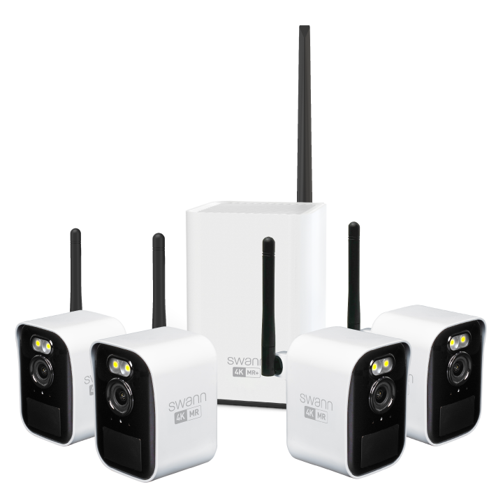 Swann MaxRanger4K™ Mini Long-Range Wireless Security System with 4
