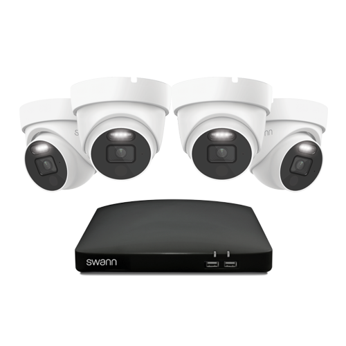 4 Camera 8 Channel 4K Ultra HD DVR Security System – Swann - UK