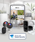 CoreCam Wireless Security Camera with 2-Way Talk, Siren & Heat + Motion Detection | SWIFI-CORECAM