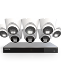 EliteX™ 16 Channel 6K/12MP NVR Security System with 8 Dome/Turret Cameras | SONVK-16EX812MPD