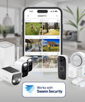 EliteX™ 6K/12MP NVR Security System with 4 Bullet Cameras | SWNVK-8EX412MPB
