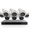 EliteX™ 16 Channel 6K/12MP NVR Security System with 8 Dome/Turret Cameras | SONVK-16EX812MPD