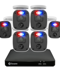 Home 6 Camera 8 Channel 2K DVR 256GB SD Card Security System with Mic | SWDVK-8468562KMQB