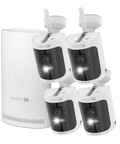 AllSecure4K Wireless Security Kit with 4 x Wire-Free Cameras & NVR Tower | SWNVK-AS4K800SD4