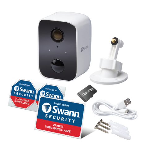 CoreCam Wireless Security Camera with 2-Way Talk, Siren & Heat + Motion Detection | SWIFI-CORECAM