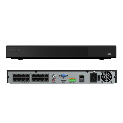 EliteX™ 16 Channel 6K/12MP NVR Security System with 8 Dome/Turret Cameras | SONVK-16EX812MPD