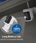 AllSecure4K Wireless Security Kit with 2 x Wire-Free Cameras & NVR Tower | SWNVK-AS4K800S2