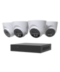 EliteX™ 6K/12MP NVR Security System with 4 Dome Cameras | SWNVK-8EX412MPD