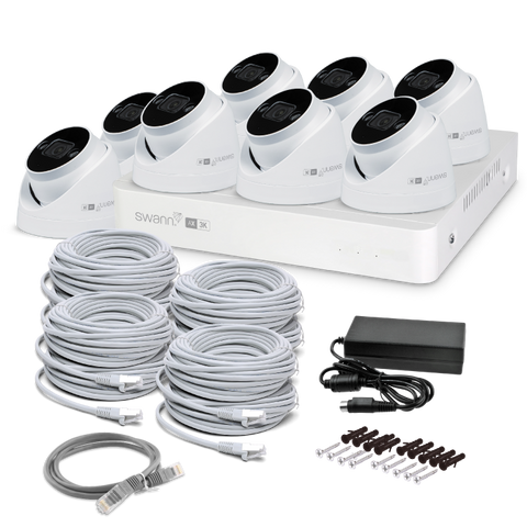 AdvancedX™ Wired 3K/5MP NVR Security System with 24/7 Recording | SONVK-8ADVX5MP8D