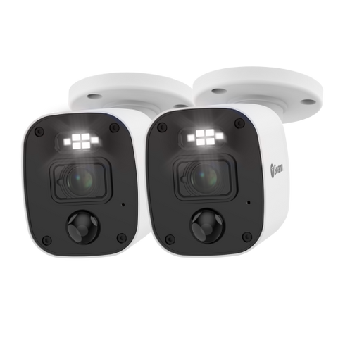 Home 1080p Full HD DVR Audio/Video Add-On Security Camera 2 pack