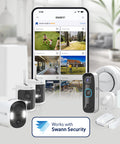 MaxRanger4K™ Solar 4 Camera Security System with Longest Range Wireless | SWNVK-MR4KSD4-EU