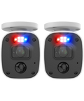 Home 1080p Full HD DVR Audio/Video Add-On Security Camera 2 pack