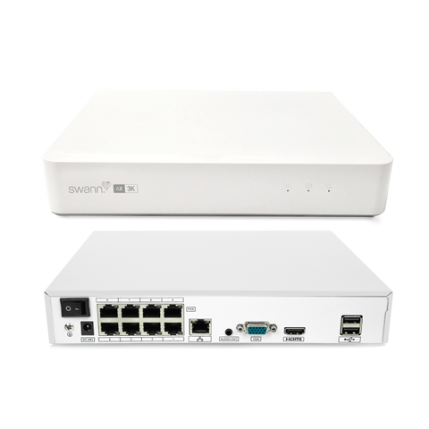 AdvancedX™ Wired 3K/5MP NVR Security System with 24/7 Recording | SONVK-8ADVX5MP8B