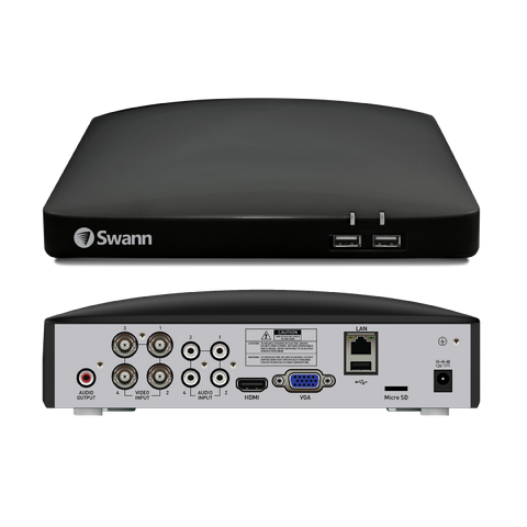 4 Channel Digital Video Recorder (Cameras Sold Separately) |  SRDVR-4468564GB