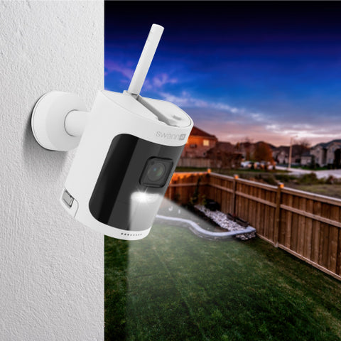 AllSecure4K Wireless Security Kit with 3 x Wire-Free Cameras & NVR Tower | SWNVK-AS4K800SD3