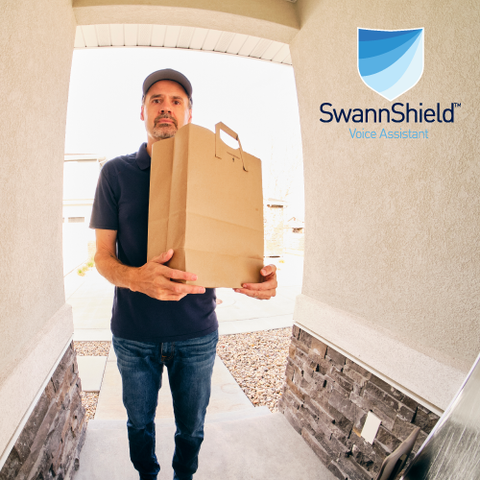 Buddy4K Video Doorbell with SwannShield AI Voice Assistant | SWIFI-4KBUDDY