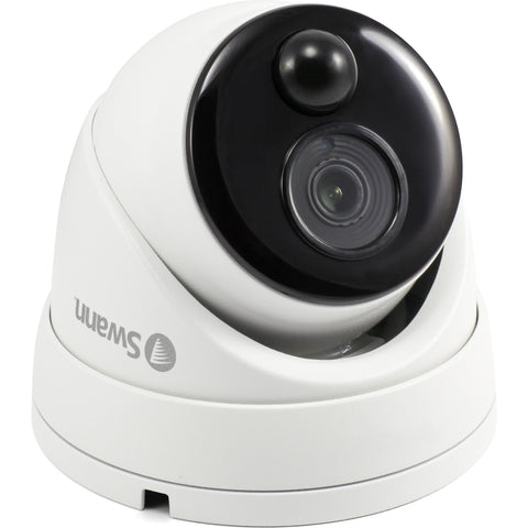 Swann Thermal Sensor Outdoor Security Cameras, 2 Pack : 1080p Full HD with IR Night Vision & PIR Motion Detection - SWPRO-1080MSDPK2