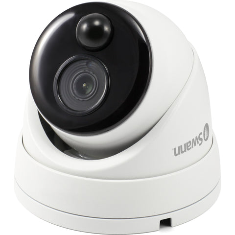 Swann Thermal Sensor Outdoor Security Cameras, 2 Pack : 1080p Full HD with IR Night Vision & PIR Motion Detection - SWPRO-1080MSDPK2