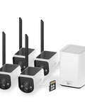 MaxRanger4K™ Solar 4 Camera Security System with Longest Range Wireless | SWNVK-MR4KSD4-EU