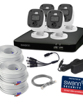 Home 4 Camera 8 Channel 2K DVR 1TB HDD Security System with Mic | SWDVK-8468042KMQB