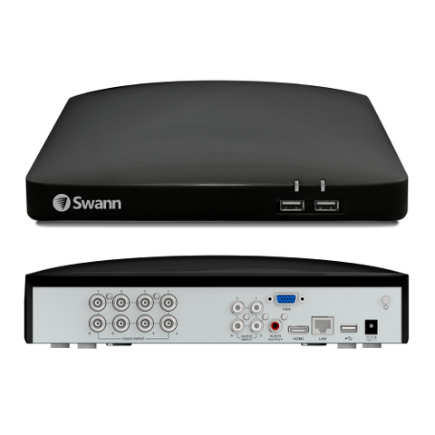 Home 4 Camera 8 Channel 4K Ultra HD DVR 1TB HDD Security System with Mic | SWDVK-858804MQ1TB